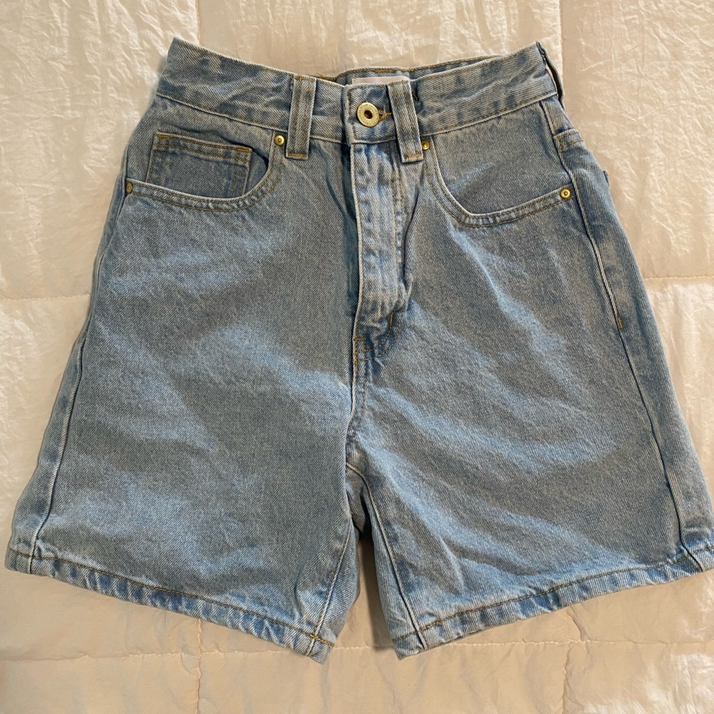 Cotton On Dad Denim Shorts